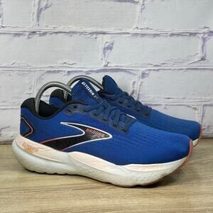 Brooks Glycerin 21 Blue Running Shoes Women's Size 9 Wide Athletic Sneakers